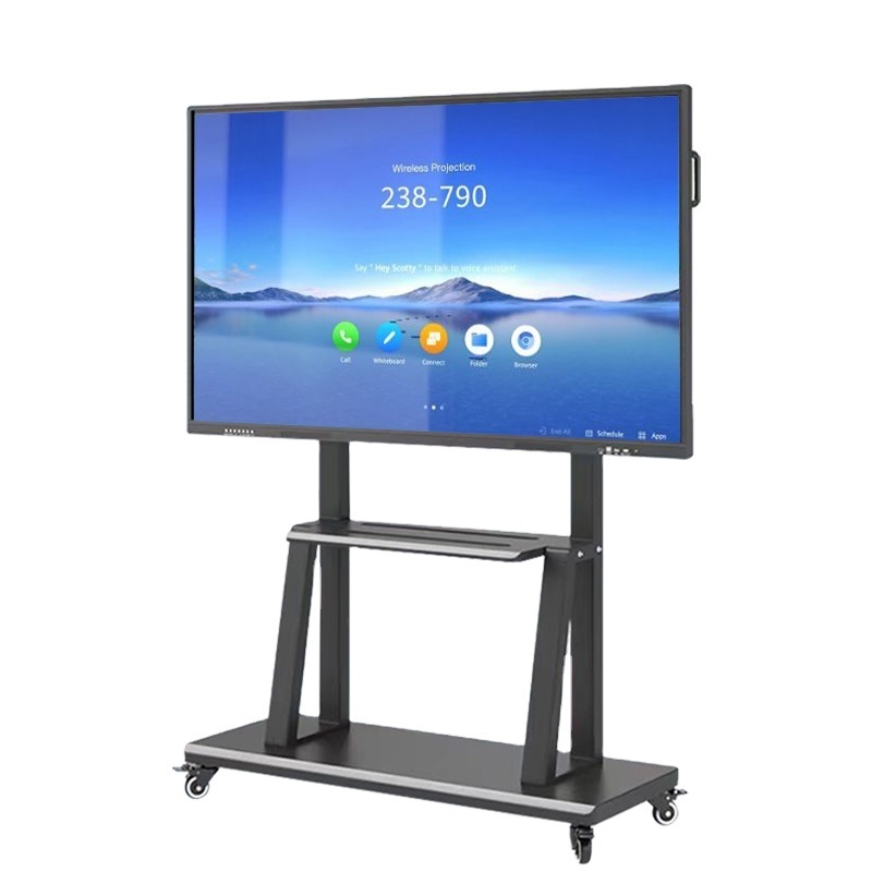 all-in-one smart tv 98 inch led touch screen intelligent conference teaching training display interactive touch screen projector