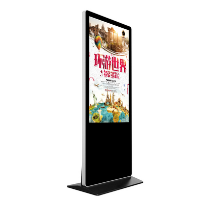 Shopping Mall Kiosk 43 49 55 Inch Indoor Floor Stand Display Digital Signage Totem LCD Advertising Screens