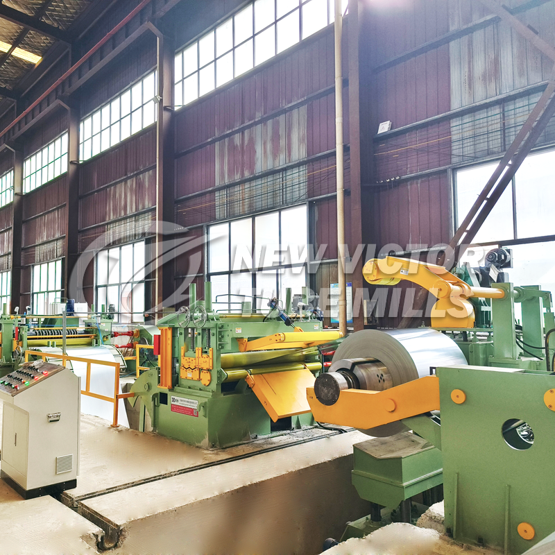 good quality steel slitting machinery production line steel coil cutting machine