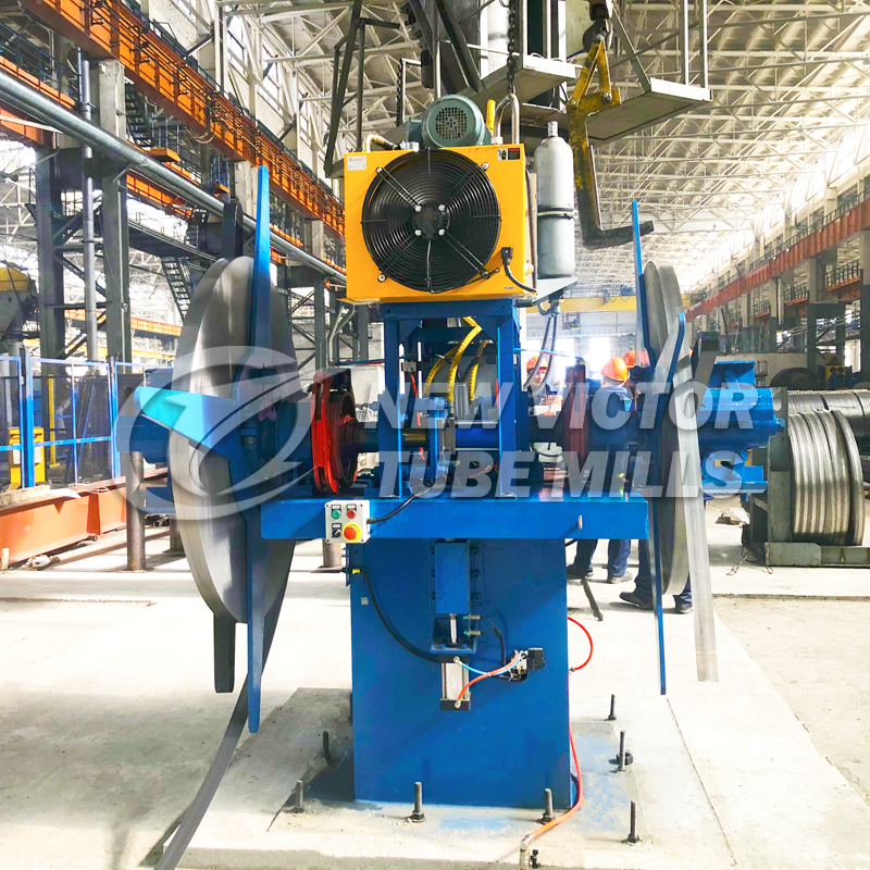 high precision steel pipe rolling machine erw tube mill lines