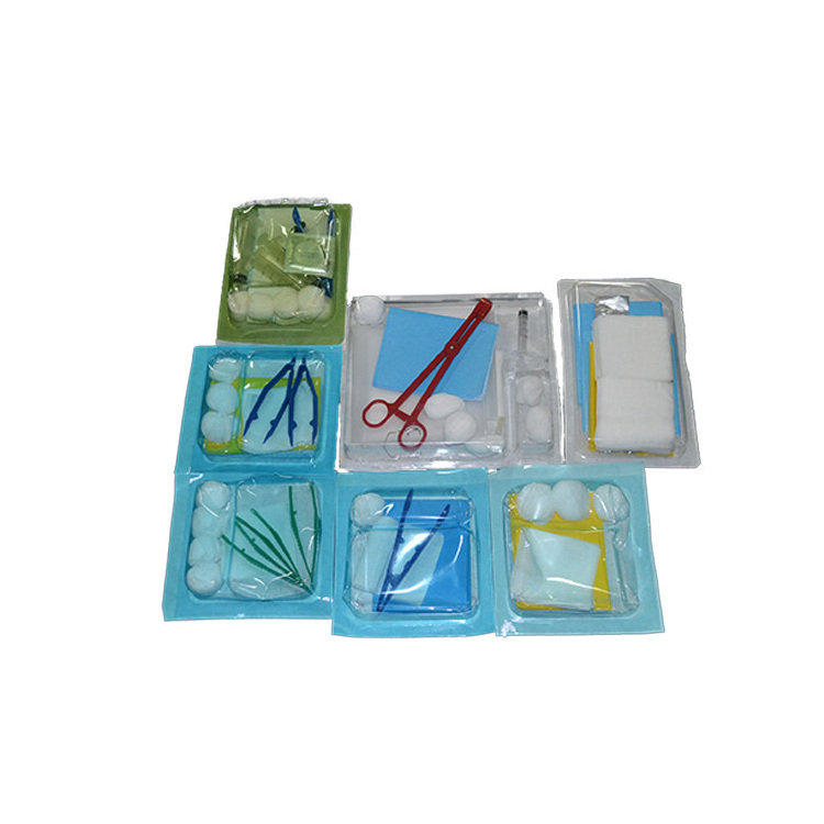 Disposable medical consumables of sterile wound dressing kit dialysis wound dressing kit