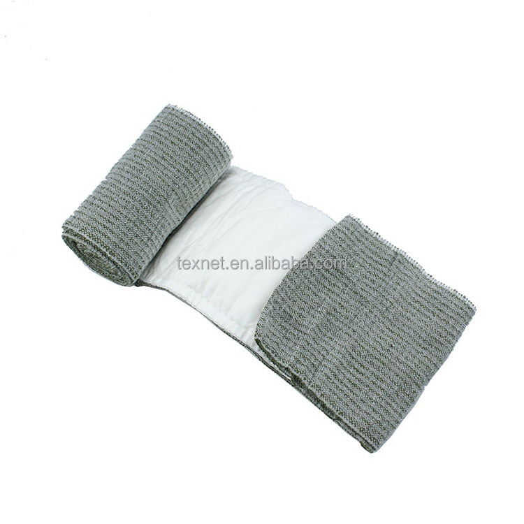 Medical Trauma Triangle Soft High Elastic Bandage Wrap Crepe Cotton Pet First Aid Emergency Mesh Gauze Bandage