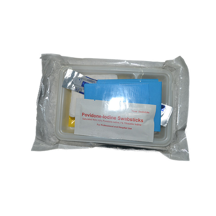 Sterile Customized Individual packing wound dressing kit medical Hemodialysis dressing kit