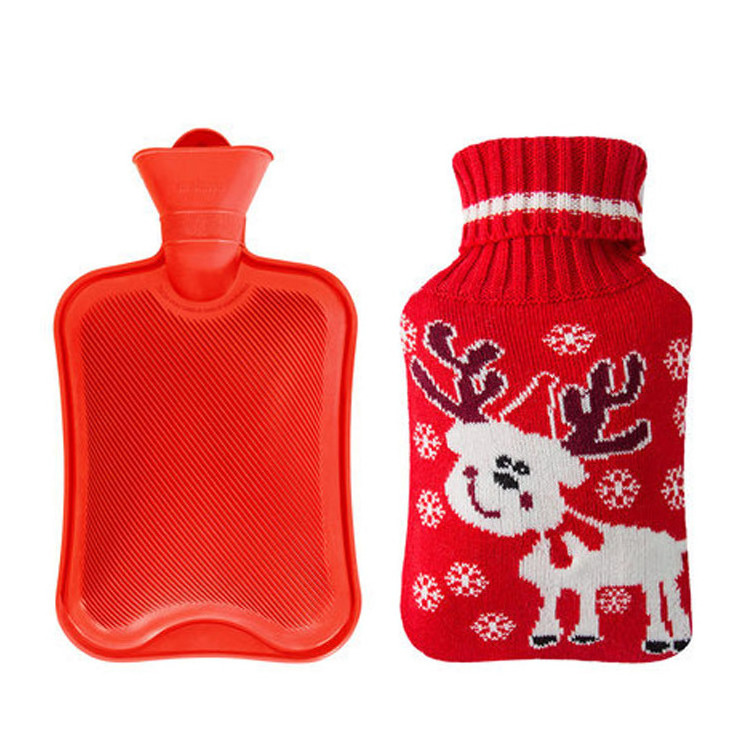 High Quality Wholesale manufacturer 2000Ml mini Hot Water Bag with cover, Hot Water Bottle