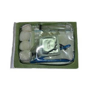 Sterile Customized Individual packing wound dressing kit medical Hemodialysis dressing kit