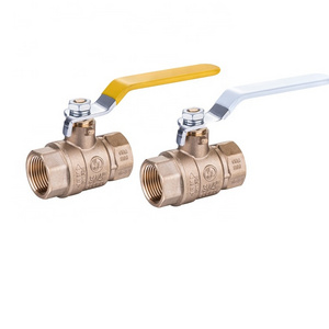 Long Handle Threaded 1/4 3/8 1/2 3/4 1 2 3 4'' Shut Off Valves Female Full Port Brass Ball Valve With Vinyl Grip