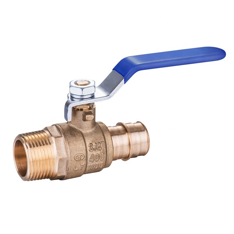 Control Valve Lead Free Brass Ball Valves Propex Male Npt 1/2