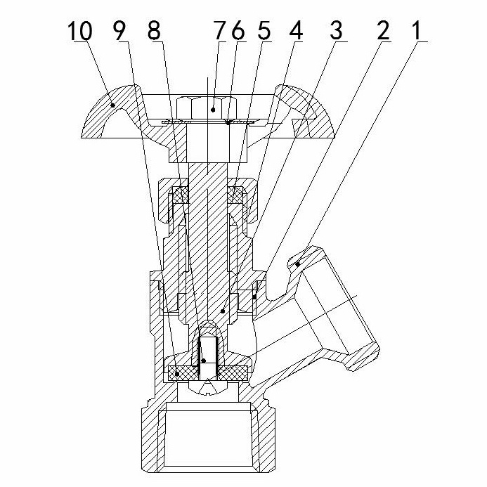 Texoon Efficient Water Tank Drain Valve (3/4