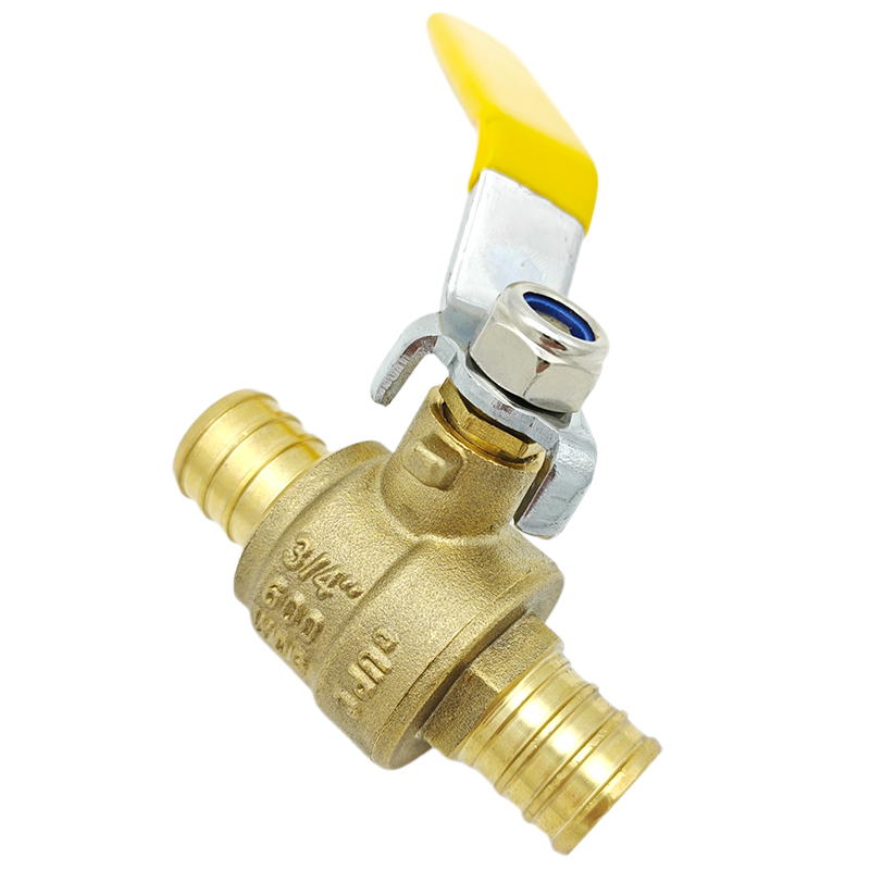 Texoon 2023 hot sell Lead free Brass PEX Ball Valve with Quarter Turn Handle: Easy and Efficient Flow Control