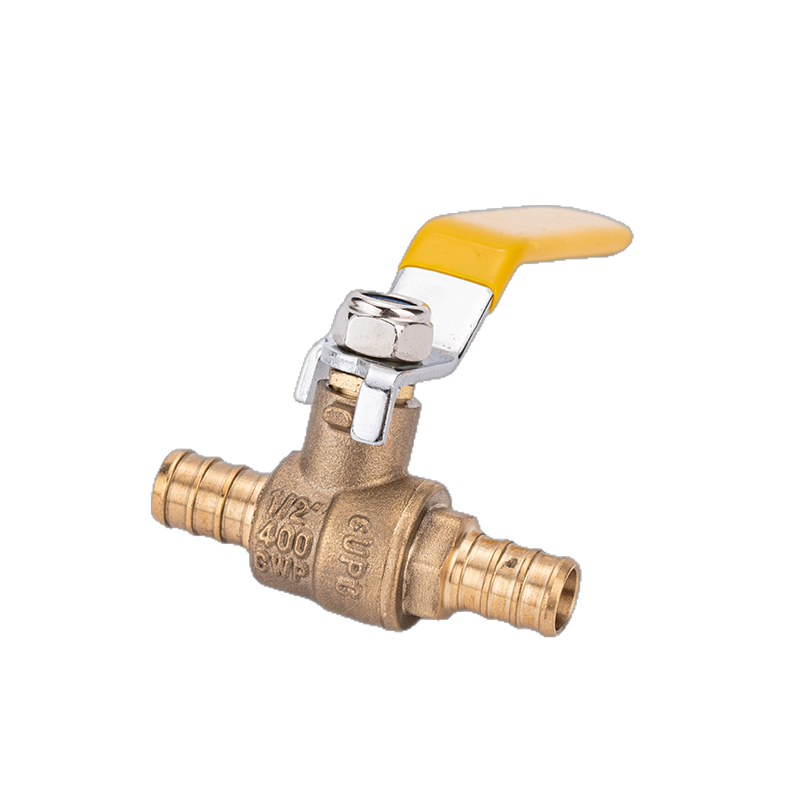 Lead-Free Brass Ball Valve 1 Inch Full Port Female NPT Connector High Pressure Rating