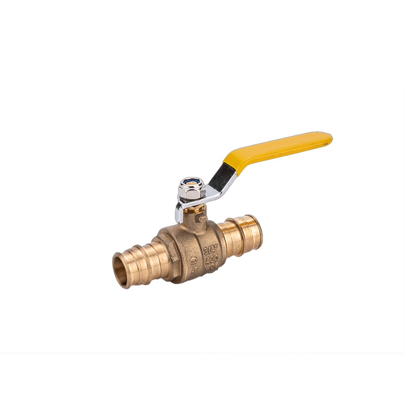 Lead-Free Brass Ball Valve 1 Inch Full Port Female NPT Connector High Pressure Rating