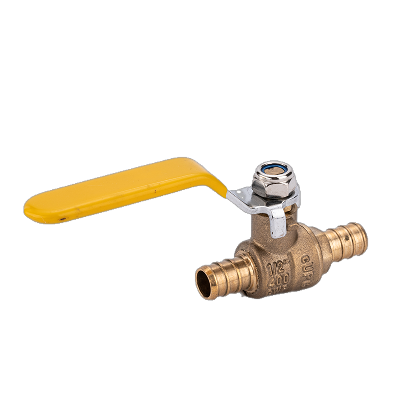 Lead-Free Brass Ball Valve 1 Inch Full Port Female NPT Connector High Pressure Rating