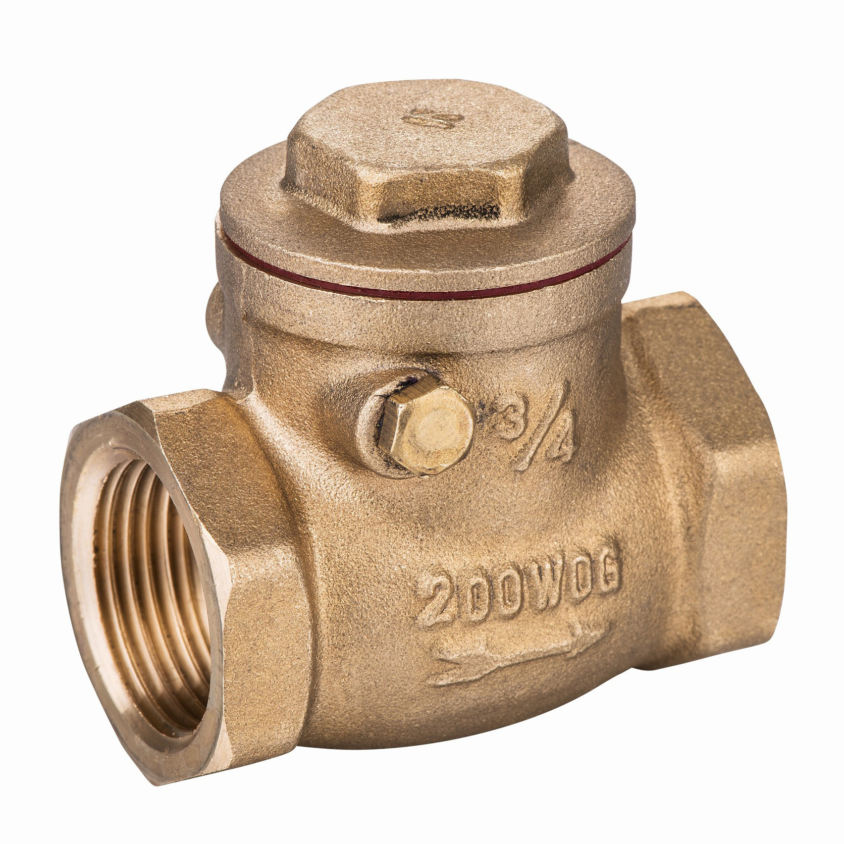 All copper check valve copper horizontal pump water pipe