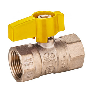 Texoon MEXICO High-end valve AHR BOOTH#1529 Brass Gas Ball Valves Yellow Handle Isolation Ball valve for gas