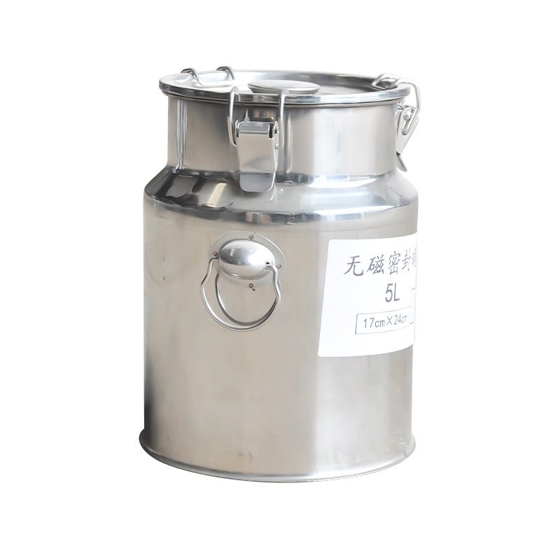 Stainless steel oil drum 304 food grade sealed tank portable milking tank