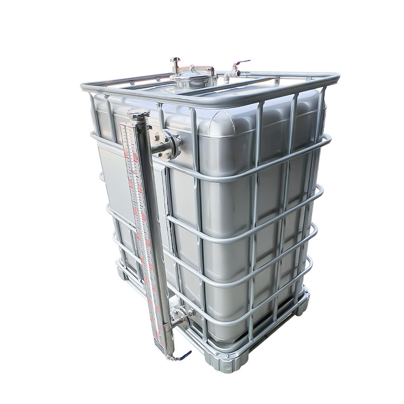 Customized best-selling 1000L storage tank with 275 gallon stainless steel water tank