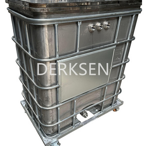 Customized Stainless Steel Tank Chemical IBC Tank Electrolyte Storage Tank Moveable