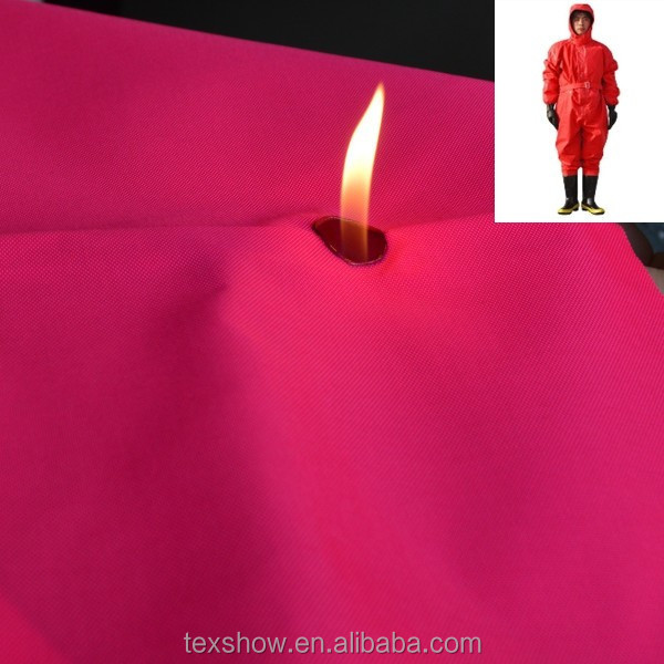 420D polyester flame retardant fire resistant fireproof oxford fabric for  tent canopy fabric