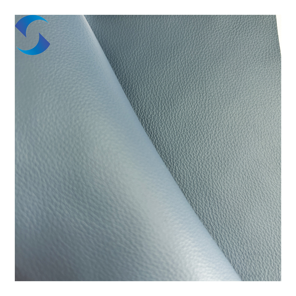 custom artificial leather fabric supplier in china PVC leather fabrics catalogues faux leather designer luggage fabric