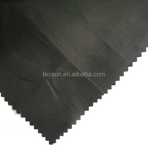 100% polyester 190T taffeta lining fabric taffeta fabric pocket 190t lining bag PD coated black for inner lining fabric for bags