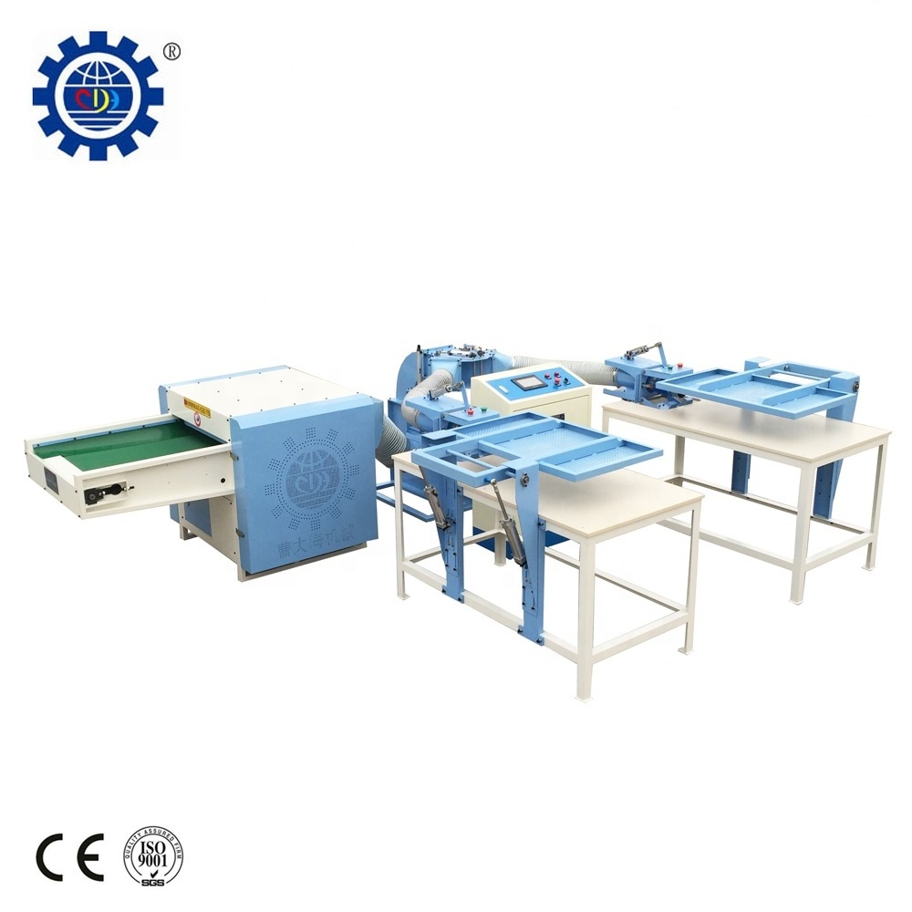 Automatic pillow/cushion filling machine