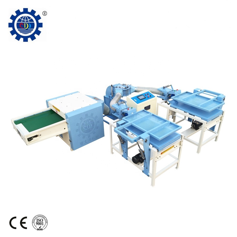 Automatic pillow/cushion filling machine