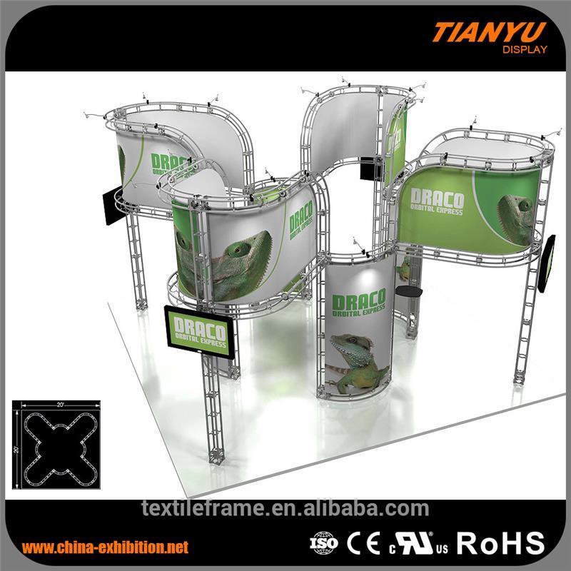 Tianyu Customized Heavy Duty Aluminum Event Party Truss Stage Stand Trade Show Booth Display