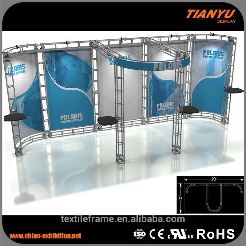 Tianyu Customized Heavy Duty Aluminum Event Party Truss Stage Stand Trade Show Booth Display