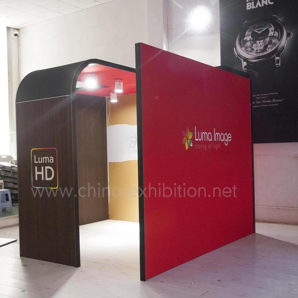 Custom 3X3 Aluminum China Display Stand Design Expo Trade Show Exhibition Booth