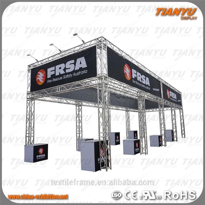 Tianyu Customized Heavy Duty Aluminum Event Party Truss Stage Stand Trade Show Booth Display