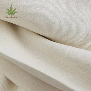 hemp fleece fabric organic bamboo fleece 340gsm hemp bamboo fleece fabric tshirt organic cotton sustainable eco friendly fabric