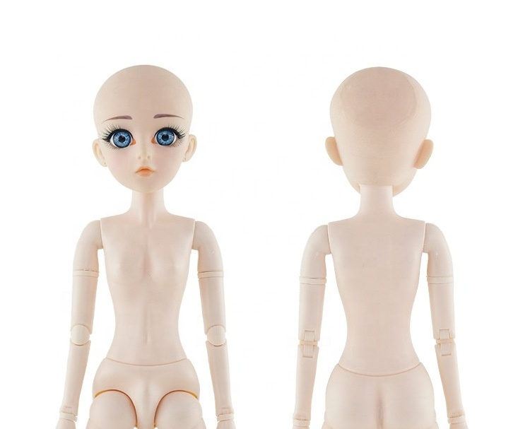 Wholesale Handicraft 36CM BJD Doll With Acrylic Eyes 21Joints Naked BJD Doll Body Doll DIY Decoration Naked Body