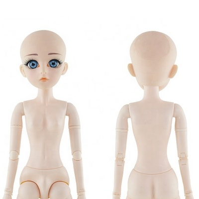 Wholesale Handicraft 36CM BJD Doll With Acrylic Eyes 21Joints Naked BJD Doll Body Doll DIY Decoration Naked Body