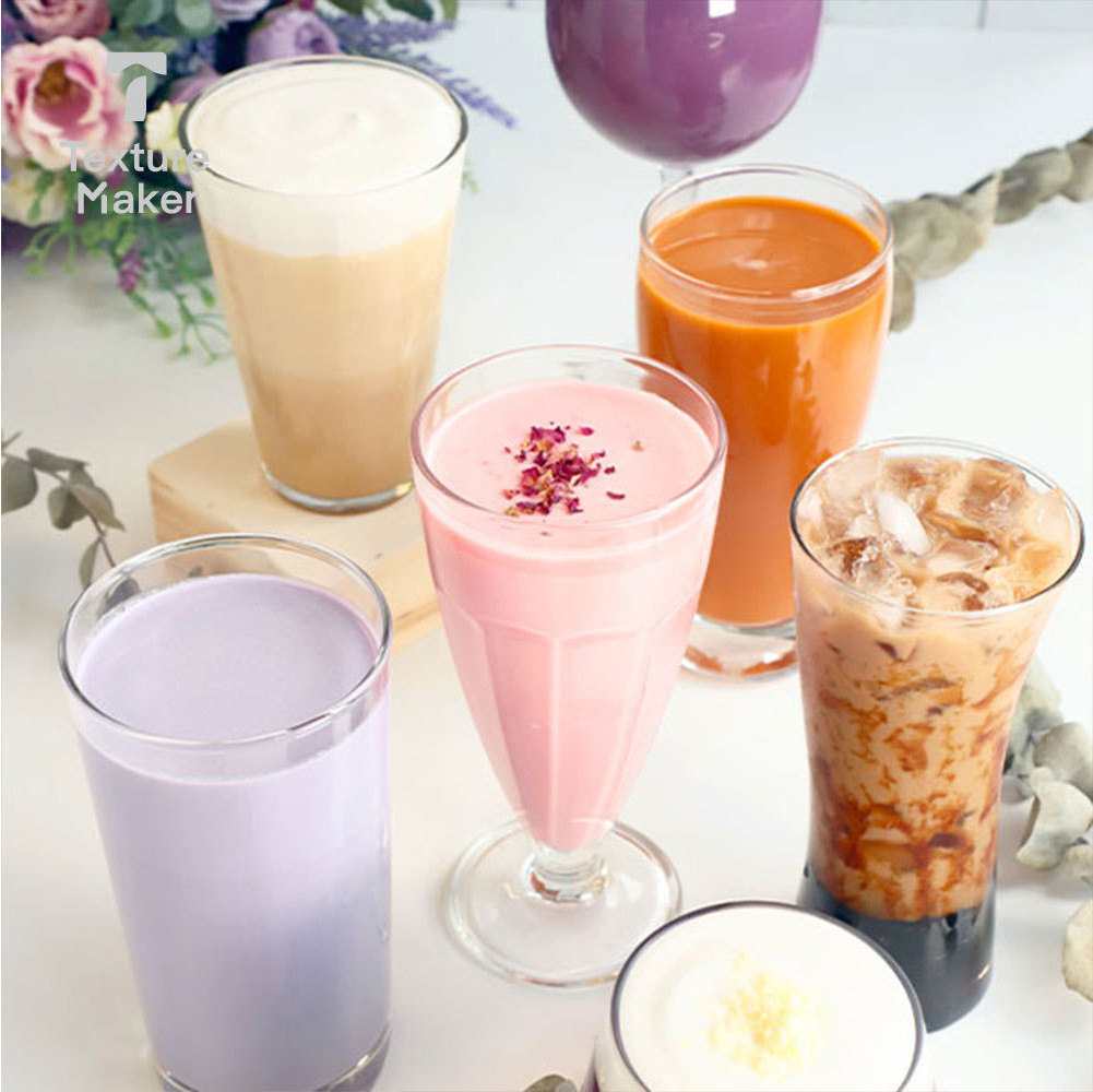 1kg-Taro Flavor Bubble Tea Fruity Taro Milk Tea Powder TEXTURE MAKER