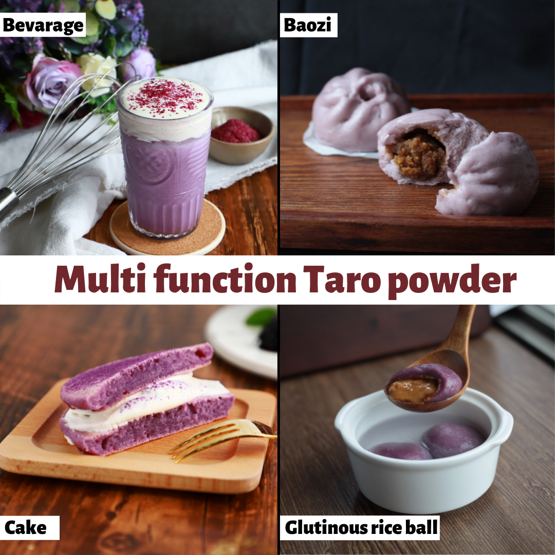 1kg-Taro Flavor Bubble Tea Fruity Taro Milk Tea Powder TEXTURE MAKER