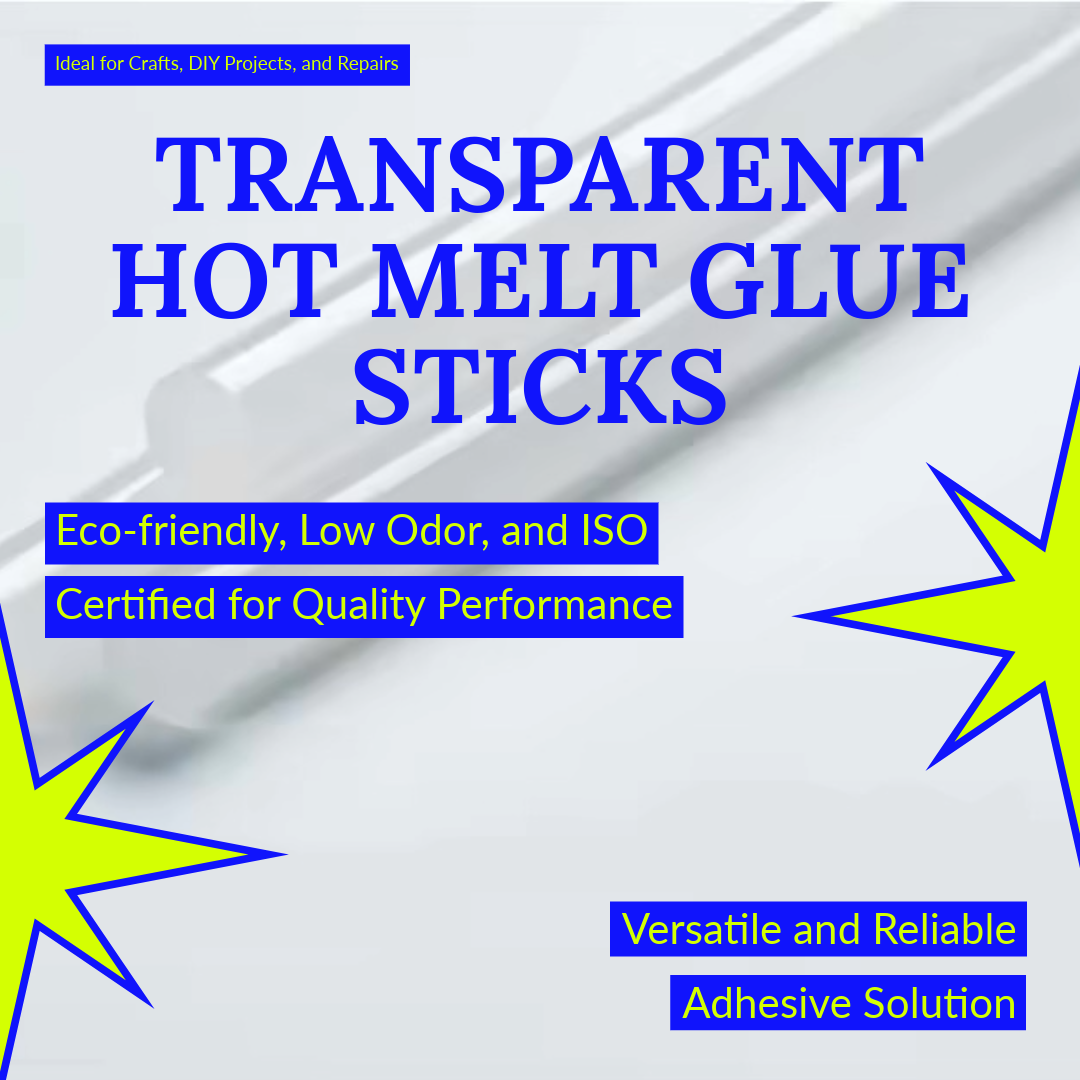 Bulk 11mm Clear Hot Melt Adhesive Sticks for Full Size Glue Gun