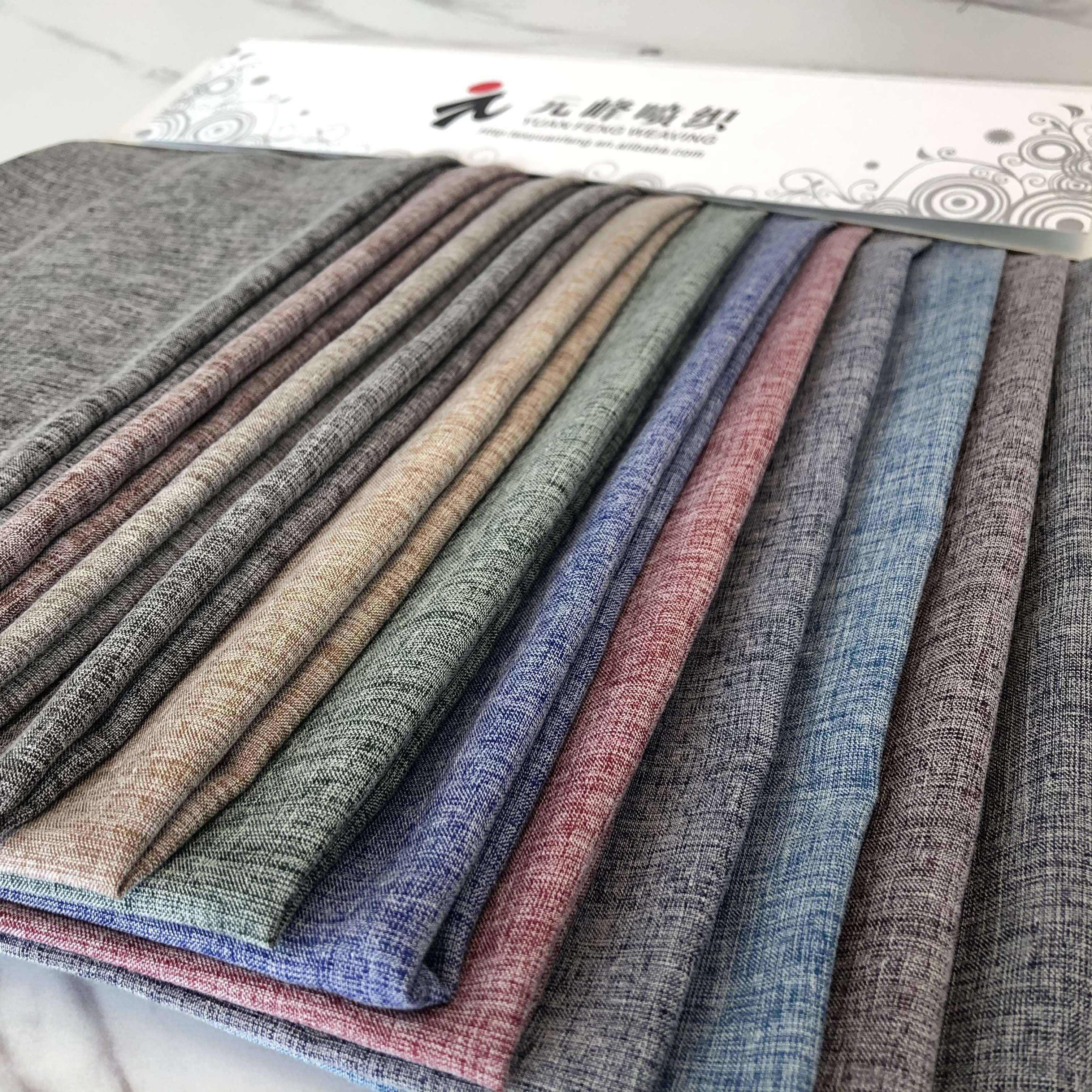 New fuji tex Wholesale Pure linen clothing french linen bed sheets thai silk cotton linen fabric