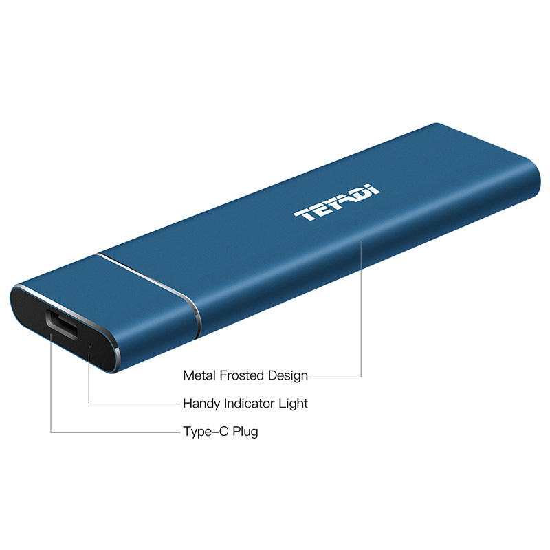 Portable external solid state m.2 ssd hard disc 256 gb flash drive msata disk ssd