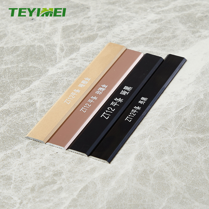 Foshan Vinyl Floor Capping Strip Aluminum Metal Laminated Threshold