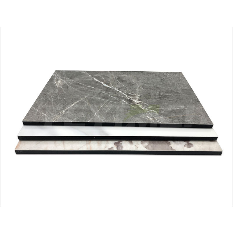 China Wholesale Carbon Pvc 4mm 8mm Wood Wall Cladding Tv Background  Marble Color Wall Panel Tile