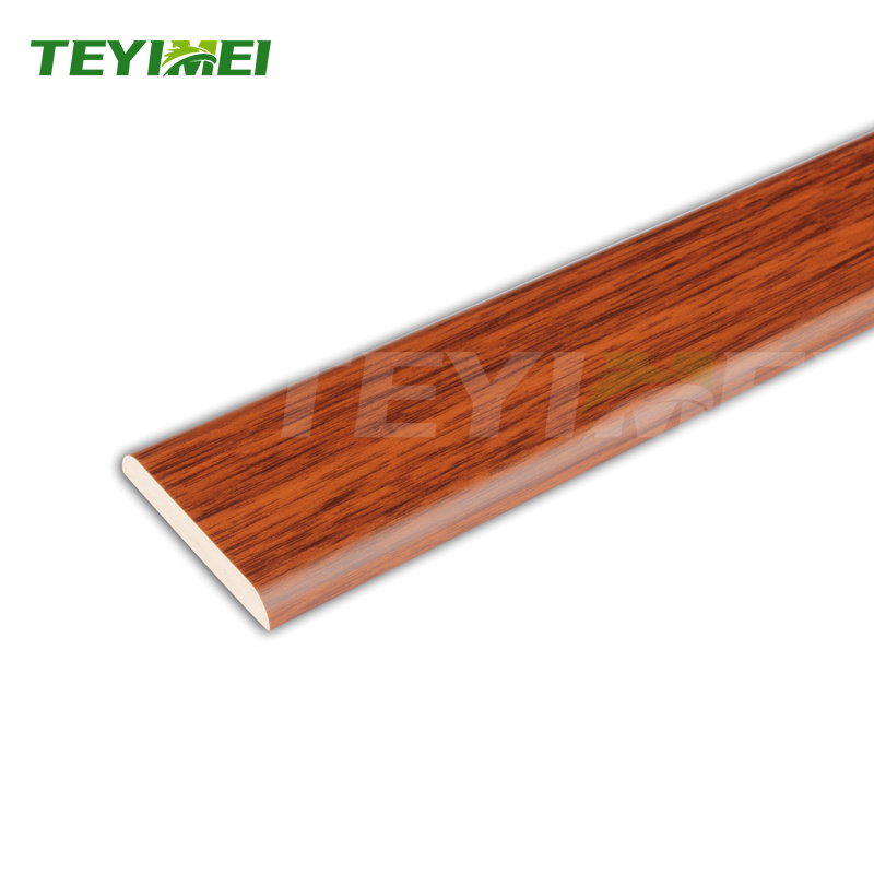 Construction Material Waterproof  Pvc Vinyl Window Trim and Door Frame moulding