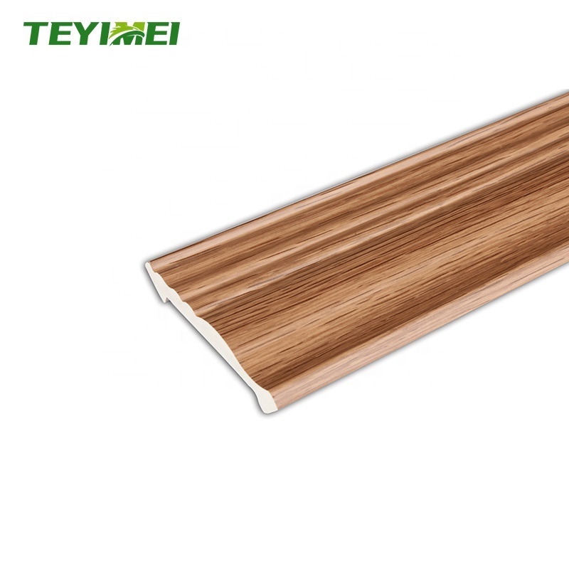 Easy Installation Lightweight Traditional Smooth PVC Crown Molding for Ceiling