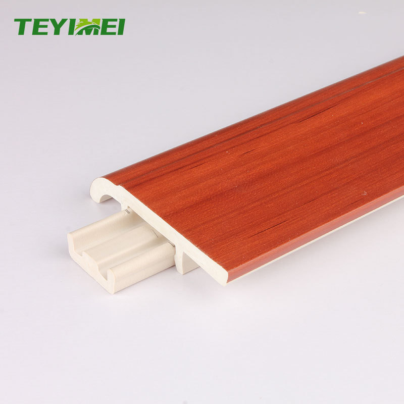 Luxury Solid PVC Waterproof  Vinyl Skirting Board Cover For Namibia