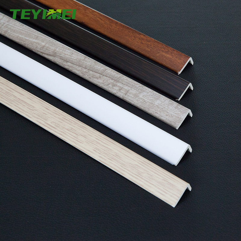 2024 New Design Decorative WPC LVT SPC PVC EndCap for 8mm Laminate Floor