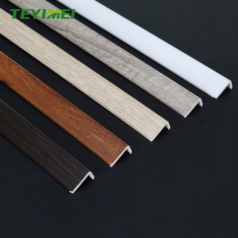 2024 New Design Decorative WPC LVT SPC PVC EndCap for 8mm Laminate Floor