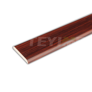 Construction Material Waterproof  Pvc Vinyl Window Trim and Door Frame moulding