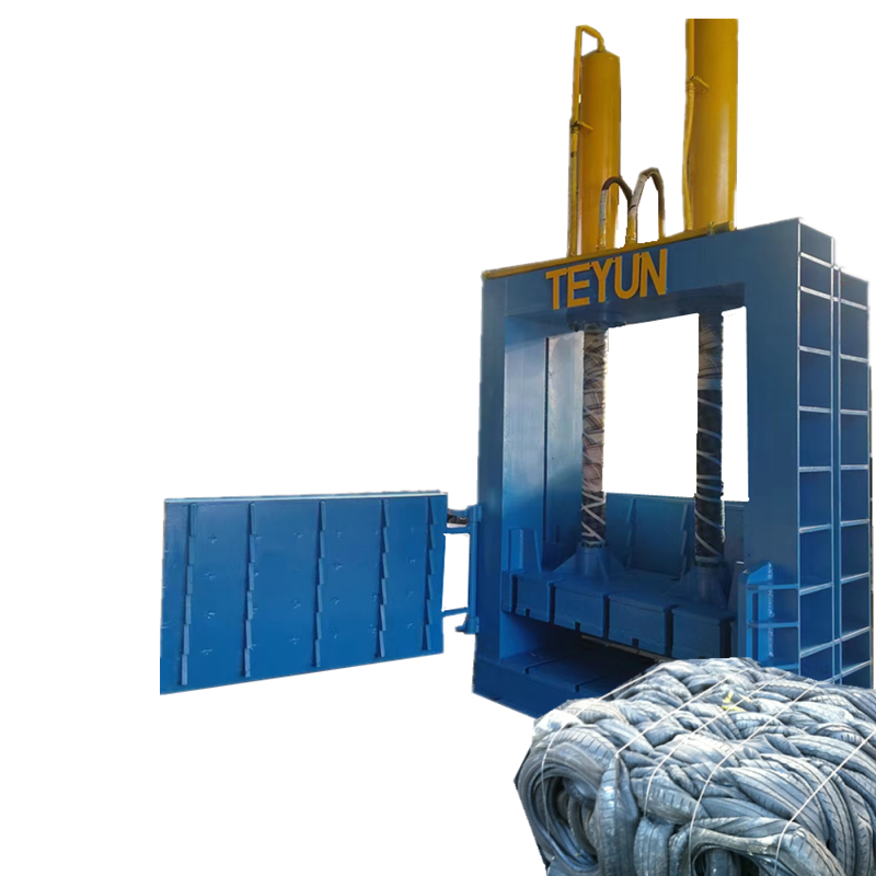 Professional Vertical Tire Baler For Recycling Tires