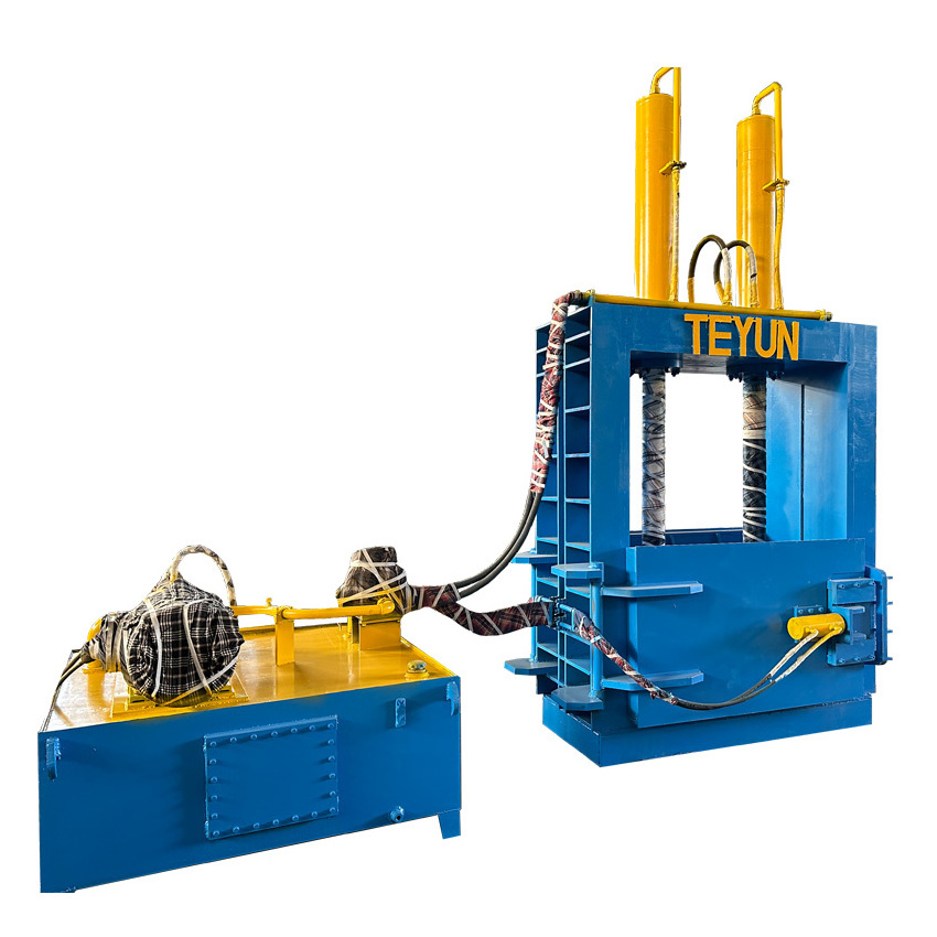 Professional Vertical Tire Baler For Recycling Tires