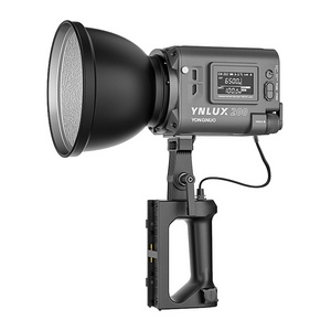 YONGNUO LUX200 YNLUX200 200W 2700K-6500K Bowens Mount Handheld Outdoor LED Light with Battery Handle Power Adapter Softbox