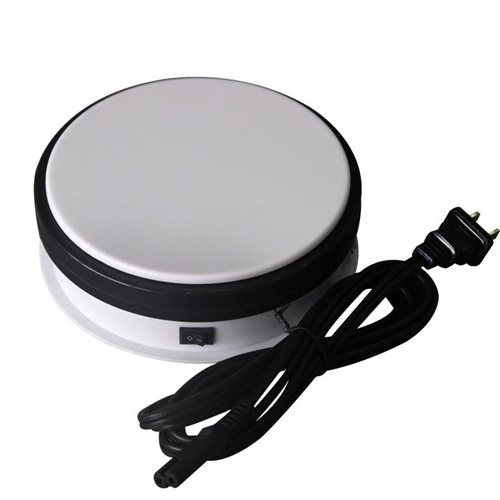 New style 360 Degree Electric Rotating Turntable for Photography Cake Display 20KG Loading for folding light tent